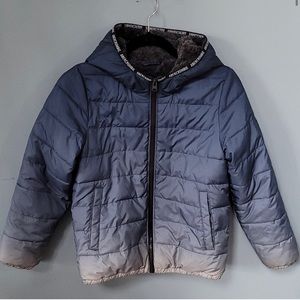 Blue Abercrombie Kids Puffer Jacket
